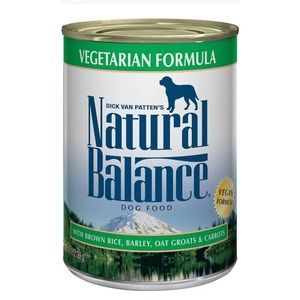 Natural Balance Ultra Premium Wet Dog Food Vegetarian Formula 12 Count Case